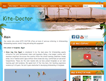 Tablet Screenshot of kite-doctor.com